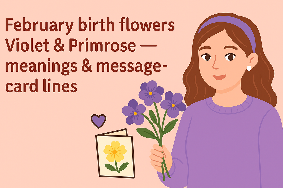 February's Enchanting Birth Flowers: Unveiling the Meanings of Violet and Primrose, and Gifting Their Essence