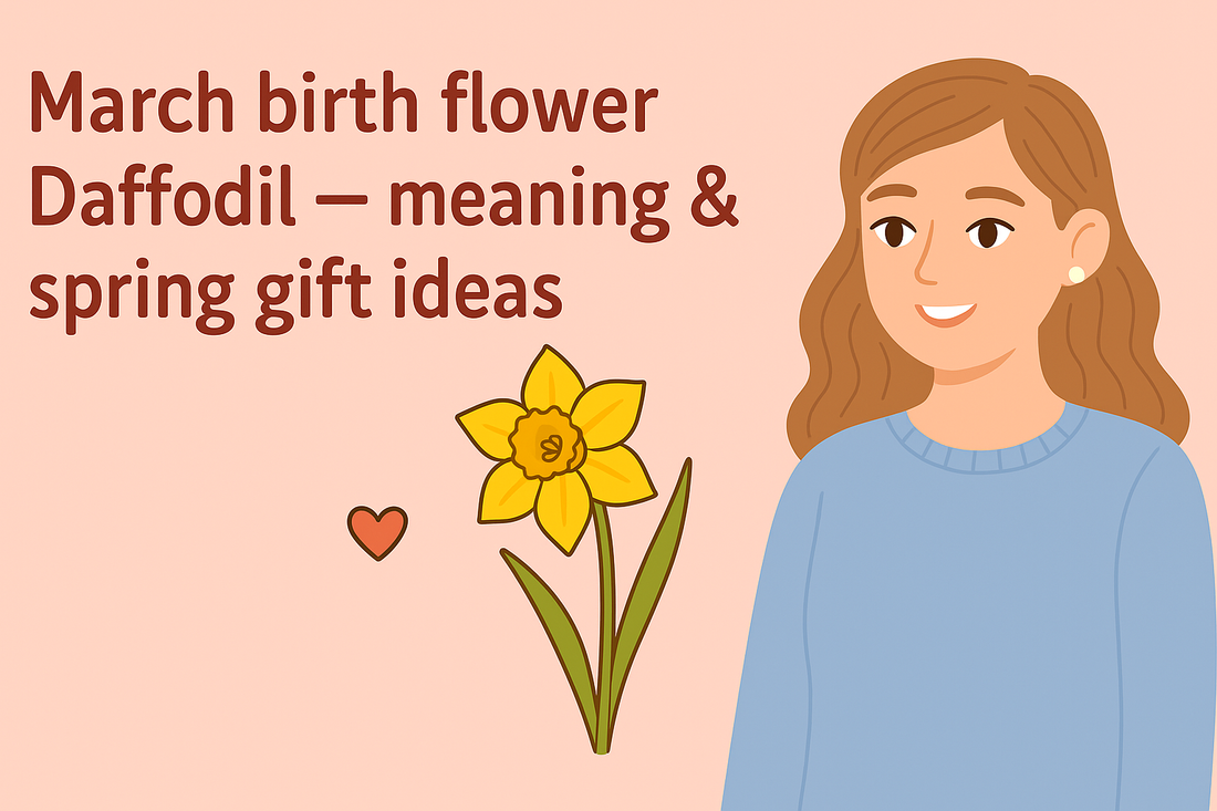The Cheerful Daffodil: March's Birth Flower, Its Meaning & Spring Gift Ideas