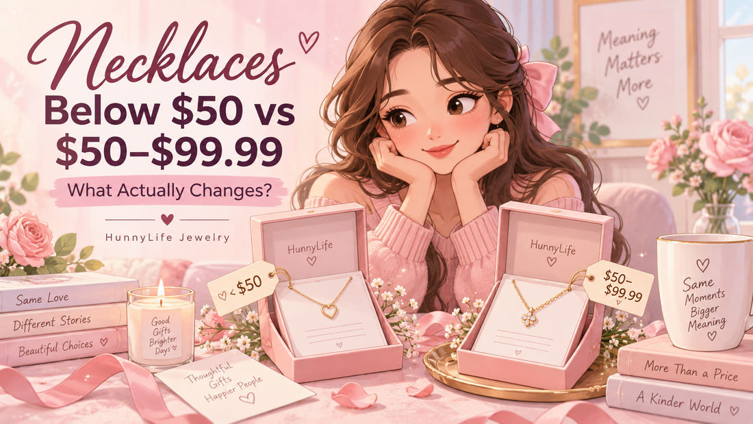 Jewelry Gifts Under $50 vs Under $100: What Actually Changes?