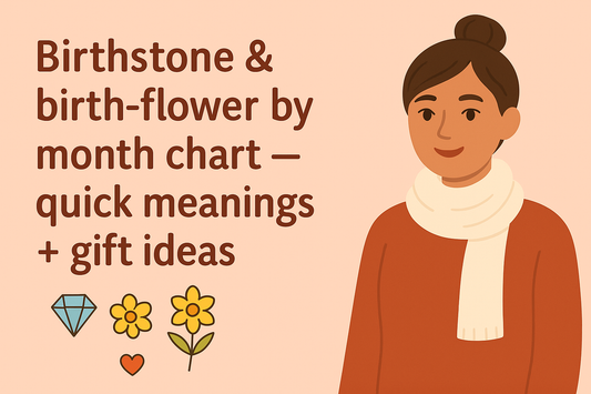 Your Comprehensive Guide to Birthstones & Birth Flowers: Meanings and Gift Ideas