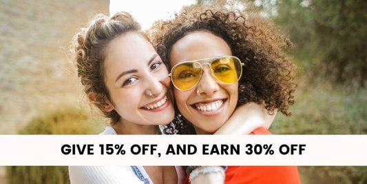 Give 15% OFF and Earn 30% OFF