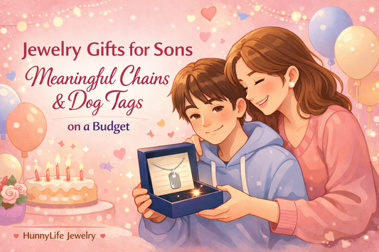 Jewelry Gifts for Sons by Occasion & Budget: Meaningful Chains & Dog Tags Under $30–$80