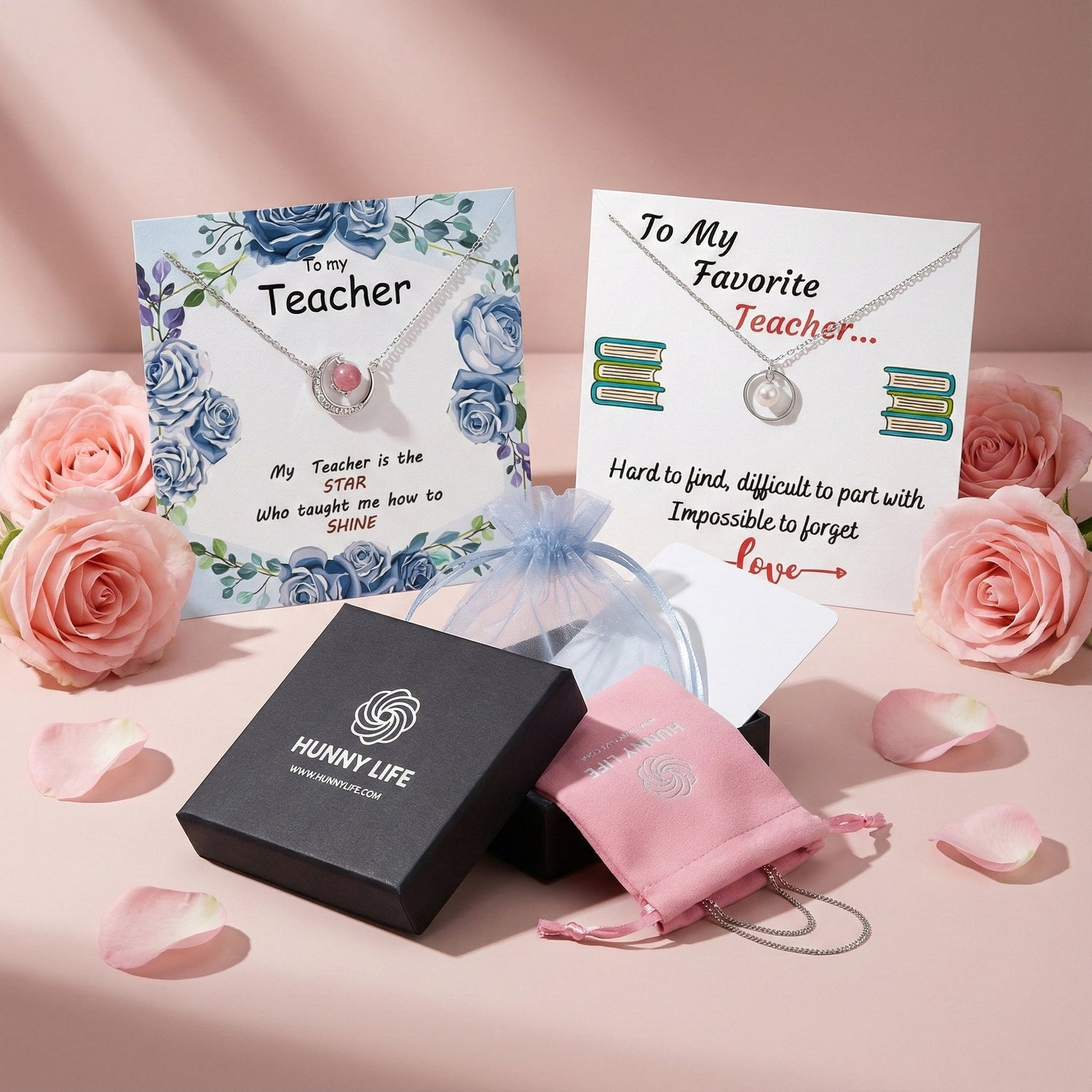 Best Necklace Gift Set For Teacher - by Hunny Life