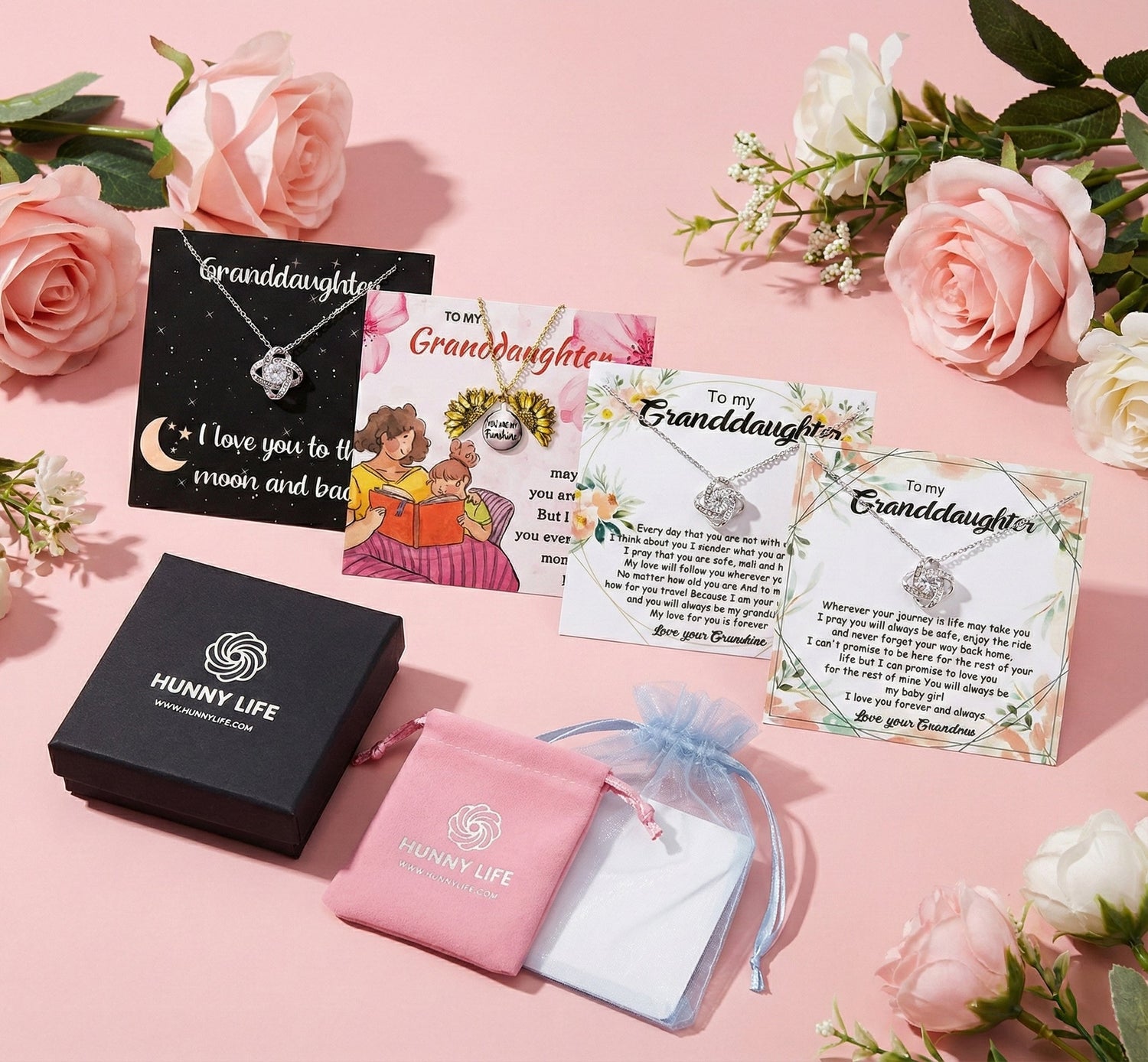 Granddaughter Necklaces – Meaningful Gifts for Special Moments - by Hunny Life