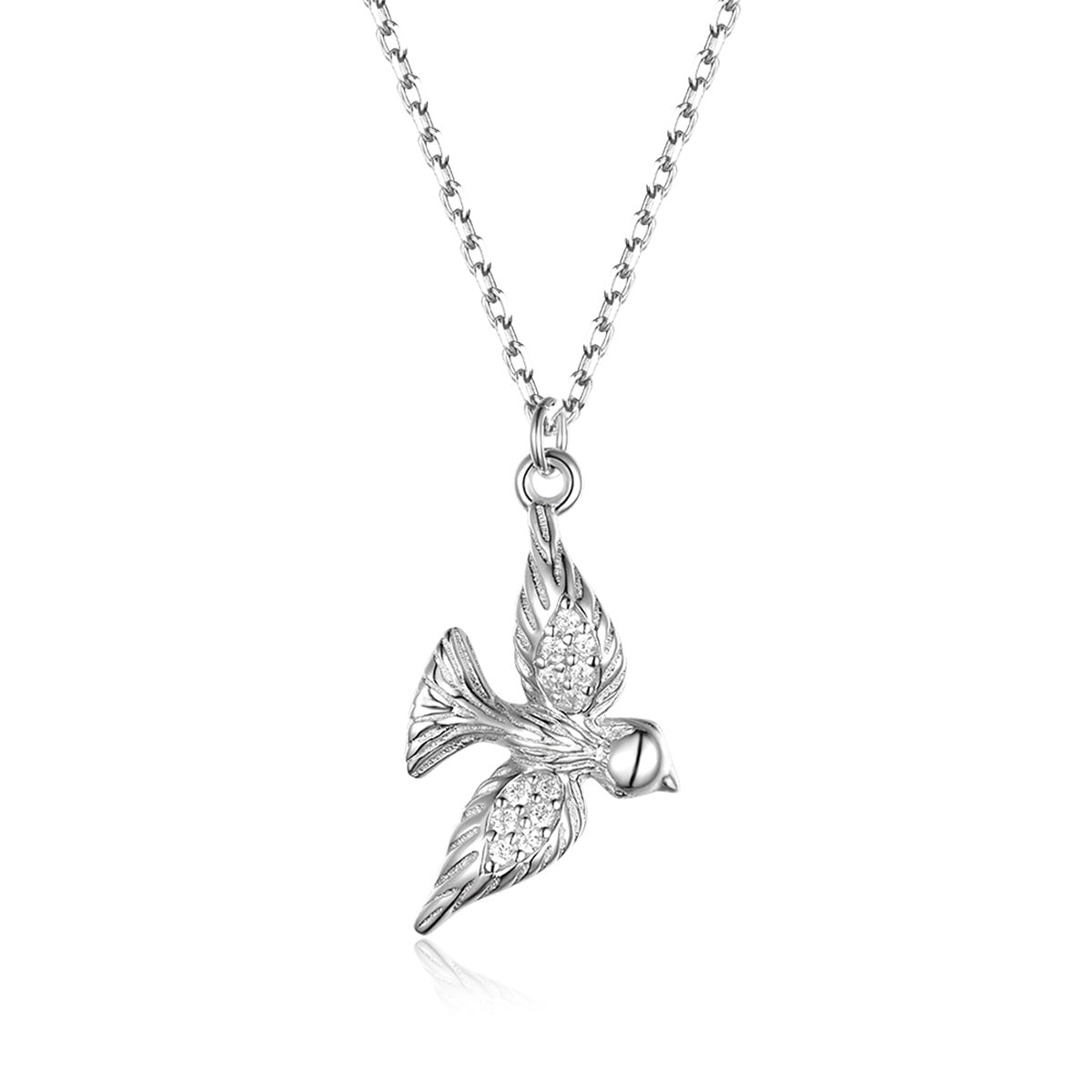 925 Sterling Silver Peace Dove Jewelry Set