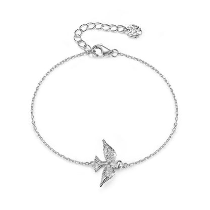 925 Sterling Silver Peace Dove Jewelry Set