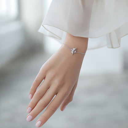 925 Sterling Silver Peace Dove Jewelry Set