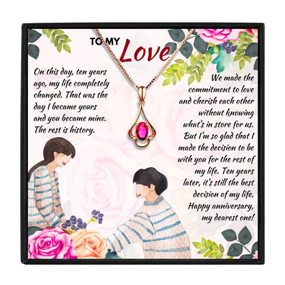 10 Year Wedding Anniversary Gift For Her for Christmas 2023 | 10 Year Wedding Anniversary Gift For Her - undefined | 10 wedding anniversary gifts for wife, 10 year anniversary gift for her, Anniversary Gifts, ten year anniversary, tenth anniversary gift | From Hunny Life | hunnylife.com