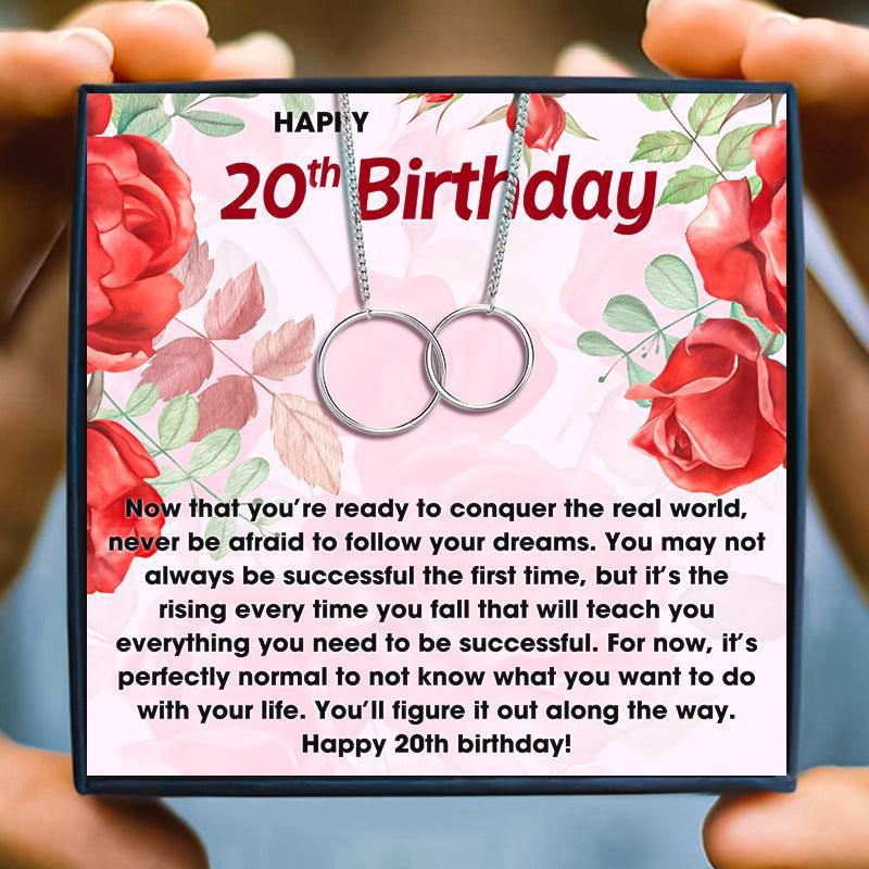 20th Meaningful Birthday Gift Necklace for Women in 2023 | 20th Meaningful Birthday Gift Necklace for Women - undefined | 20th, 20th Birthday Gift Necklace, Meaningful Birthday Gift Necklace | From Hunny Life | hunnylife.com