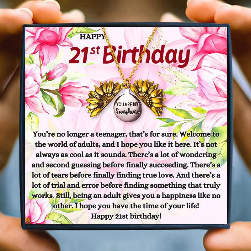21st Birthday Gifts For Her To Celebrate The Big Day in 2023 | 21st Birthday Gifts For Her To Celebrate The Big Day - undefined | 21st birthday gifts for daughter, 21st birthday gifts for her, 21st birthday necklace, 21st gift ideas, best 21st birthday gifts for her | From Hunny Life | hunnylife.com