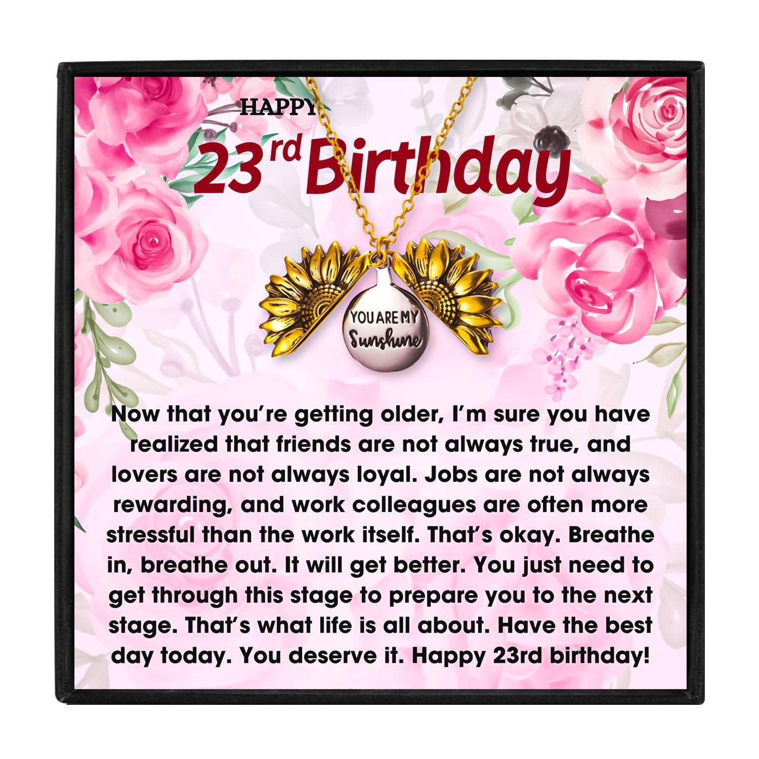 23rd Birthday Gifts Ideas for Girls and Women for Christmas 2023 | 23rd Birthday Gifts Ideas for Girls and Women - undefined | 23 birthday gift, 23rd birthday gift ideas, 23rd birthday ideas for her | From Hunny Life | hunnylife.com