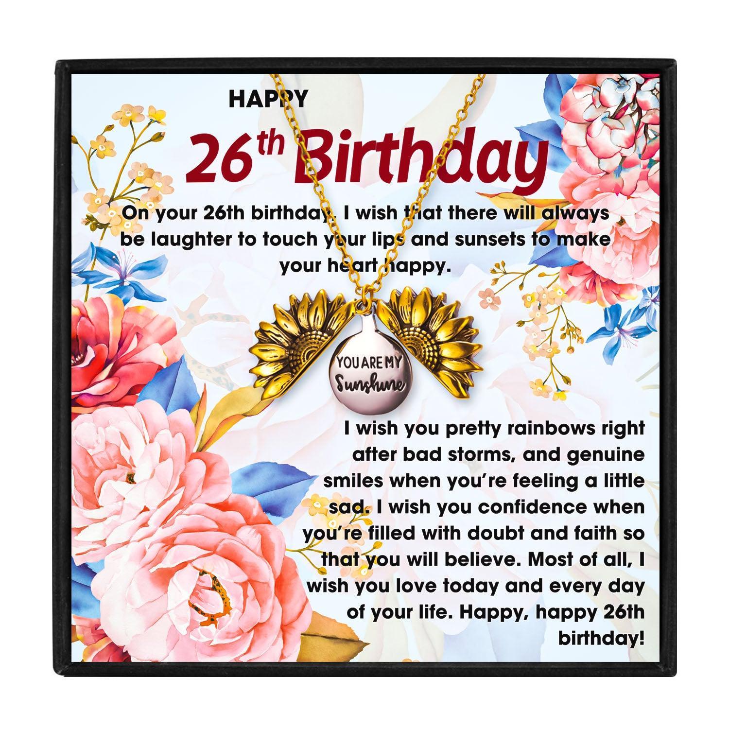 26th Birthday Gifts and Ideas for Girls and Women in 2023 | 26th Birthday Gifts and Ideas for Girls and Women - undefined | 26 gifts for 26th birthday for her, 26th birthday gift ideas for her, 26th birthday ideas for her, 26th birthday present ideas | From Hunny Life | hunnylife.com