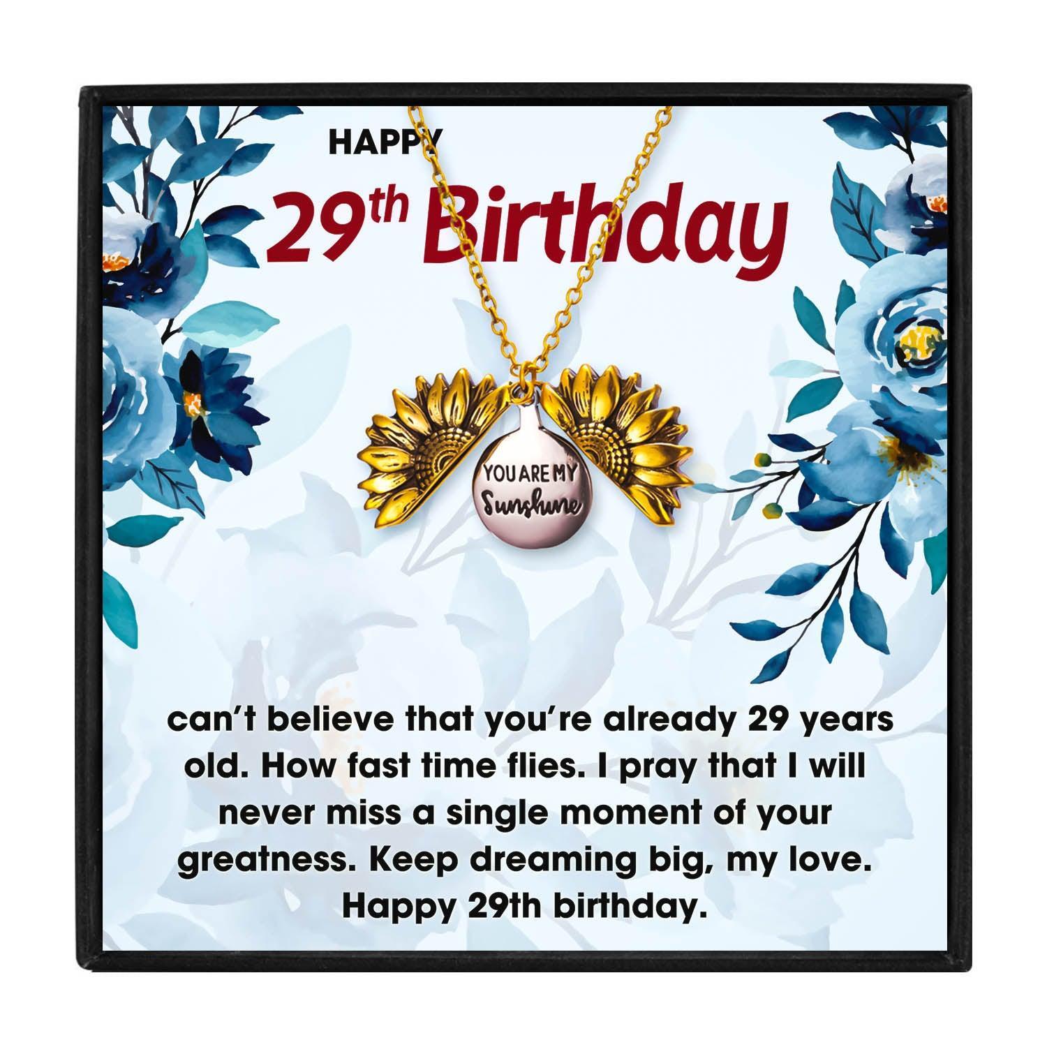 29th Birthday Gifts to Brighten Her Day in 2023 | 29th Birthday Gifts to Brighten Her Day - undefined | 29 birthday gift, 29 birthday present ideas, 29th birthday ideas for her | From Hunny Life | hunnylife.com