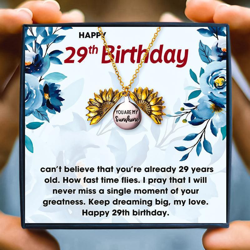 29th Birthday Gifts to Brighten Her Day for Christmas 2023 | 29th Birthday Gifts to Brighten Her Day - undefined | 29 birthday gift, 29 birthday present ideas, 29th birthday ideas for her | From Hunny Life | hunnylife.com