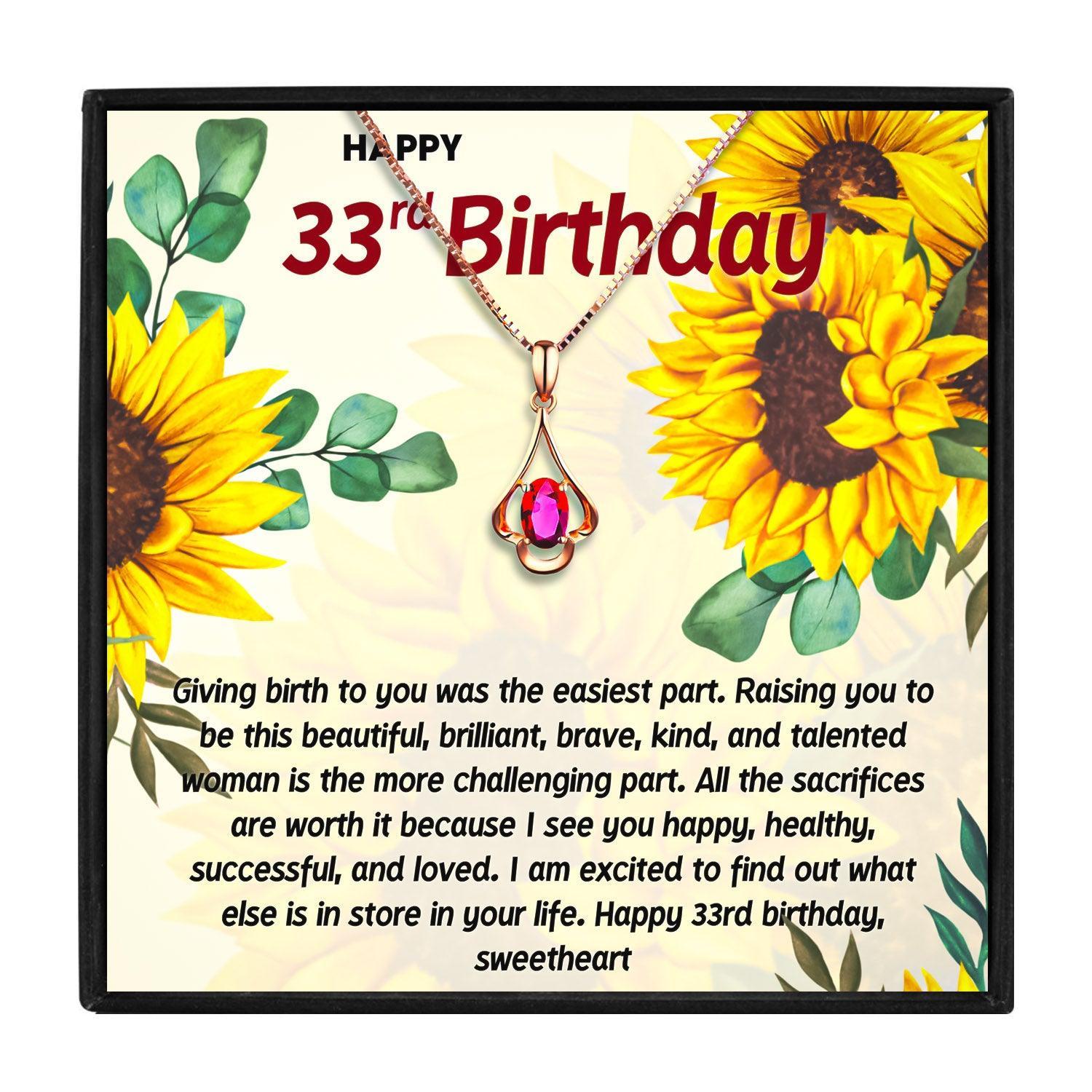 33rd Birthday Gifts for 33 Year Old Women in 2023 | 33rd Birthday Gifts for 33 Year Old Women - undefined | 33 birthday ideas for her, 33rd birthday gift ideas for her, 33rd birthday present ideas, birthday ideas for 33 | From Hunny Life | hunnylife.com