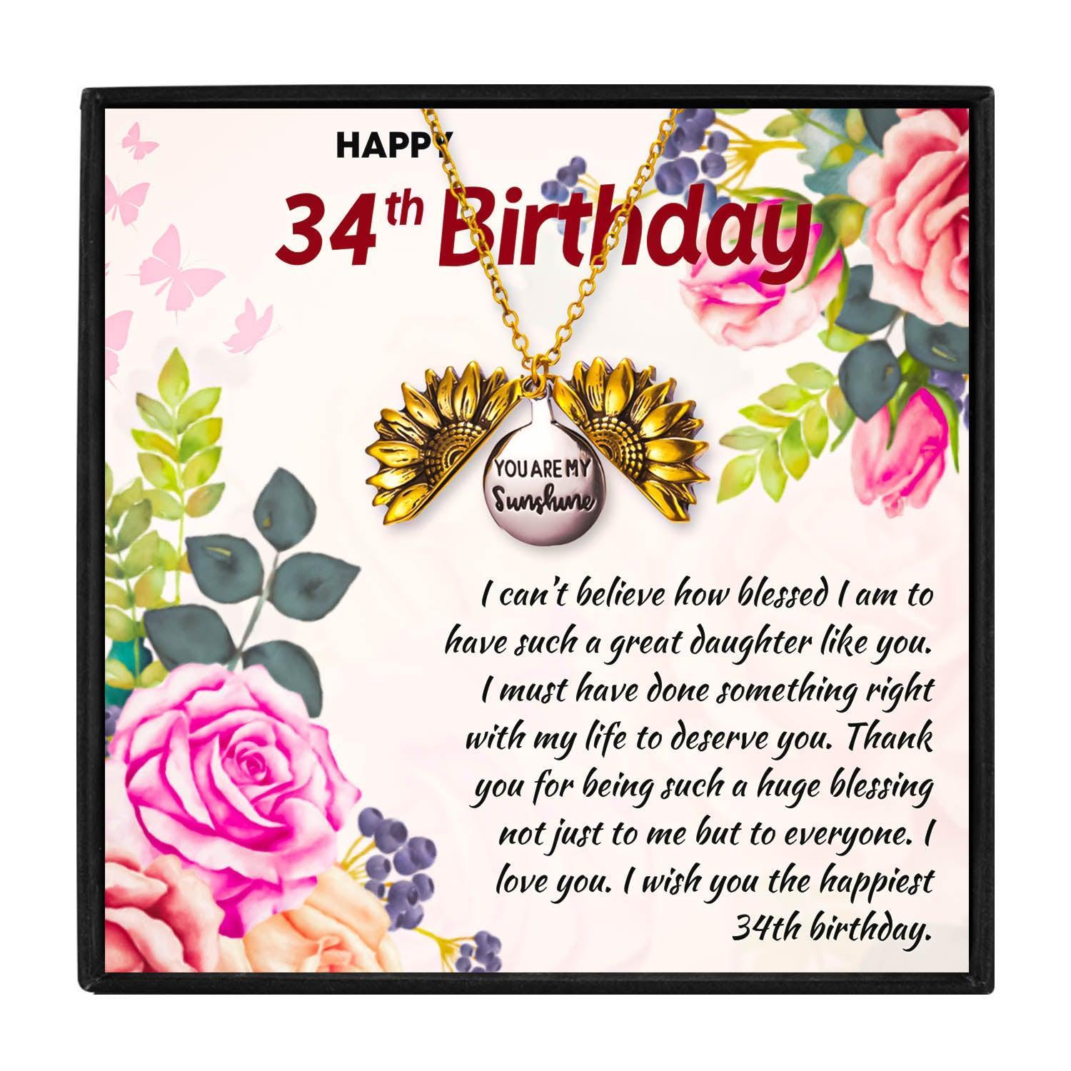 34th Birthday Ideas 34 Year Old Woman for Christmas 2023 | 34th Birthday Ideas 34 Year Old Woman - undefined | 34 Birthday Ideas Gifts, 34th Birthday Gifts, 34th Birthday Gifts for Women | From Hunny Life | hunnylife.com