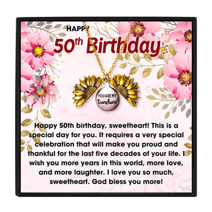 50th Birthday Gifts For Her That She'll Love in 2023 | 50th Birthday Gifts For Her That She'll Love - undefined | 50th birthday ideas for best friend, 50th birthday presents for her, funny 50th birthday gifts for her | From Hunny Life | hunnylife.com