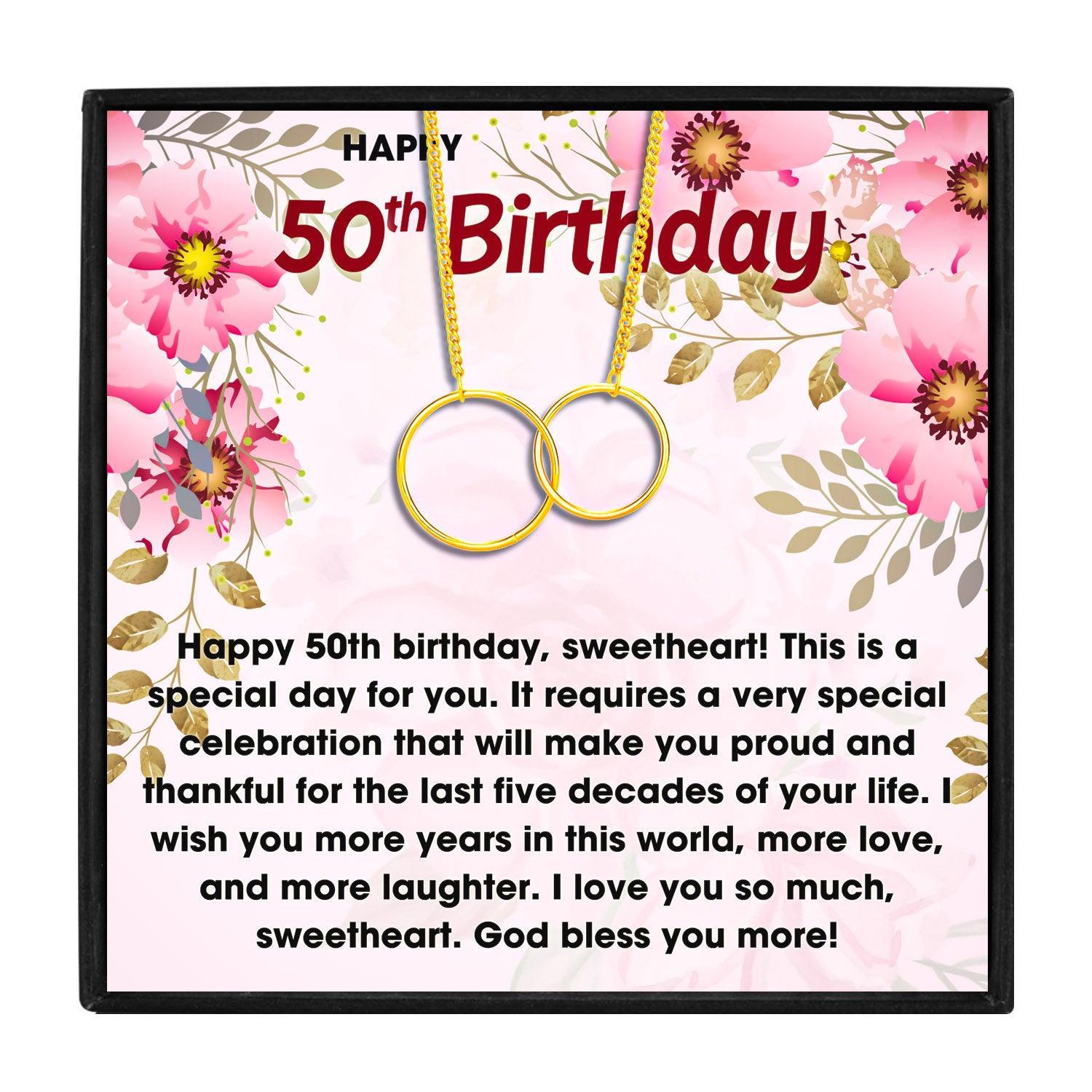 Amazon.com: 50th Birthday Gifts for Women Funny 50 Year Old Gifts for Women Cool  Gifts for Women Turning 50 Birthday Gifts for Women 50th Birthday Gift Ideas  for Women Happy 50th Birthday