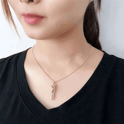 8 Year Anniversary Gifts to Show You Care in 2023 | 8 Year Anniversary Gifts to Show You Care - undefined | 8 year anniversary gift for her, 8th anniversary gift for him, 8yr anniversary gift, eighth wedding anniversary gift, Hug Necklace | From Hunny Life | hunnylife.com