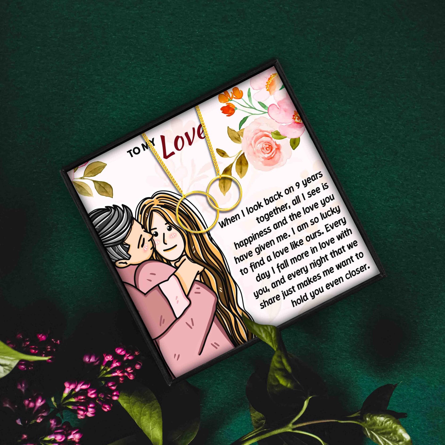 9 Year Wedding Anniversary Gift For Her in 2023 | 9 Year Wedding Anniversary Gift For Her - undefined | 9 year anniversary gift modern, 9th anniversary gift for her, 9th year anniversary gift, Anniversary Gifts | From Hunny Life | hunnylife.com