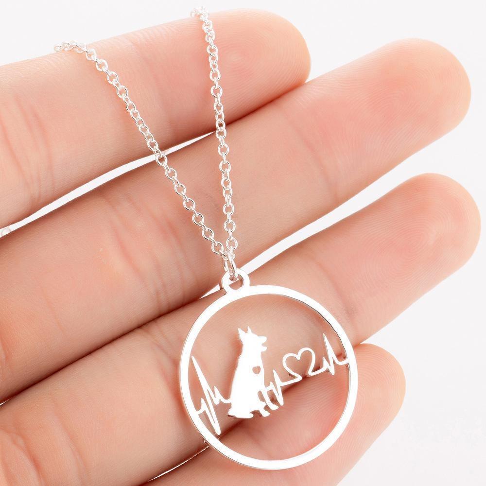 Animal Dog Necklace in 2023 | Animal Dog Necklace - undefined | gift, gift ideas, Gift Necklace, necklace, Necklaces, other necklace, pet lover, To my daughter necklace | From Hunny Life | hunnylife.com
