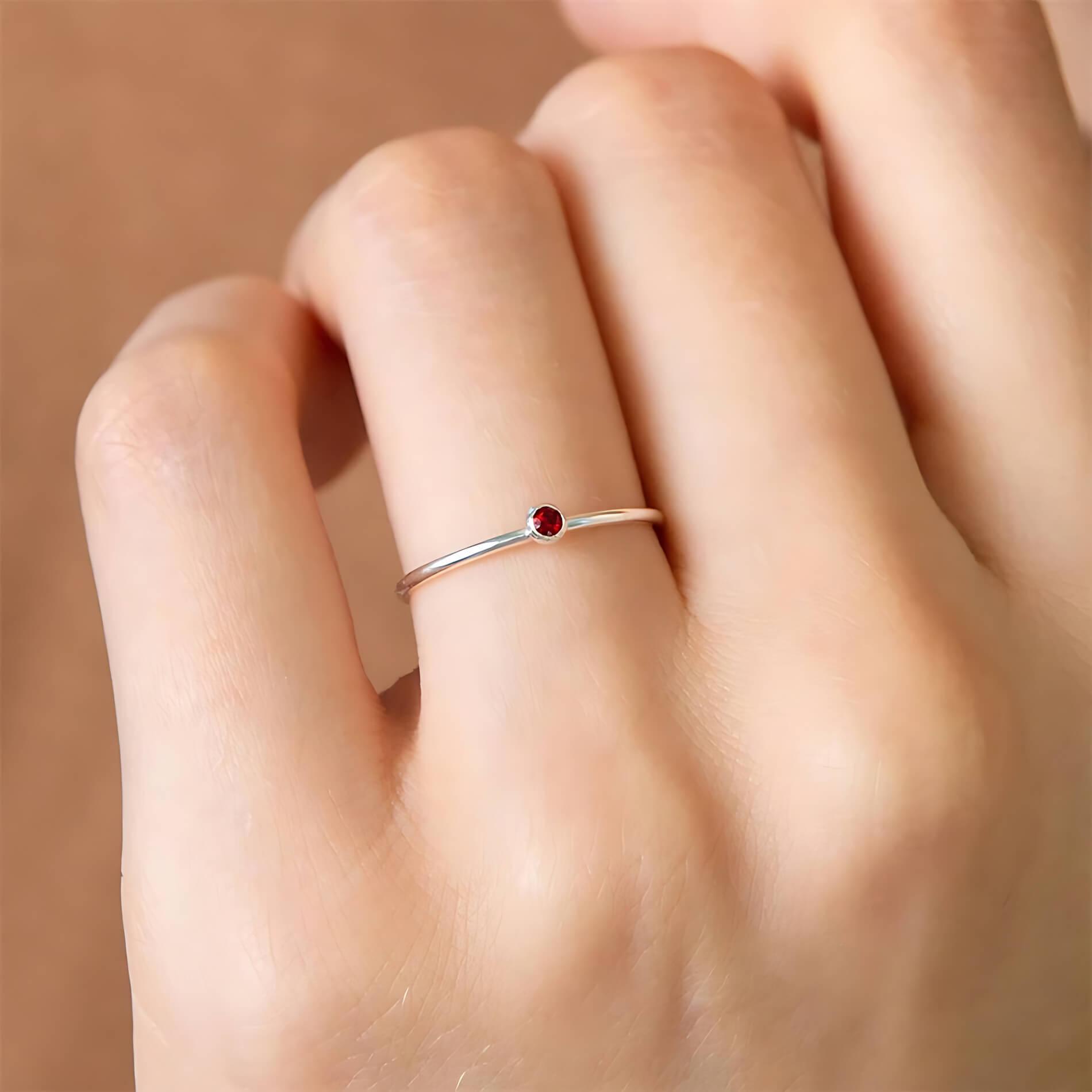 April Birthstone Cute Ring in 2023 | April Birthstone Cute Ring - undefined | April Birthstone, April birthstone is Diamond, Birthstone Ring, cute ring, S925 Silver Vintage Cute Ring, Sterling Silver s925 cute Ring | From Hunny Life | hunnylife.com
