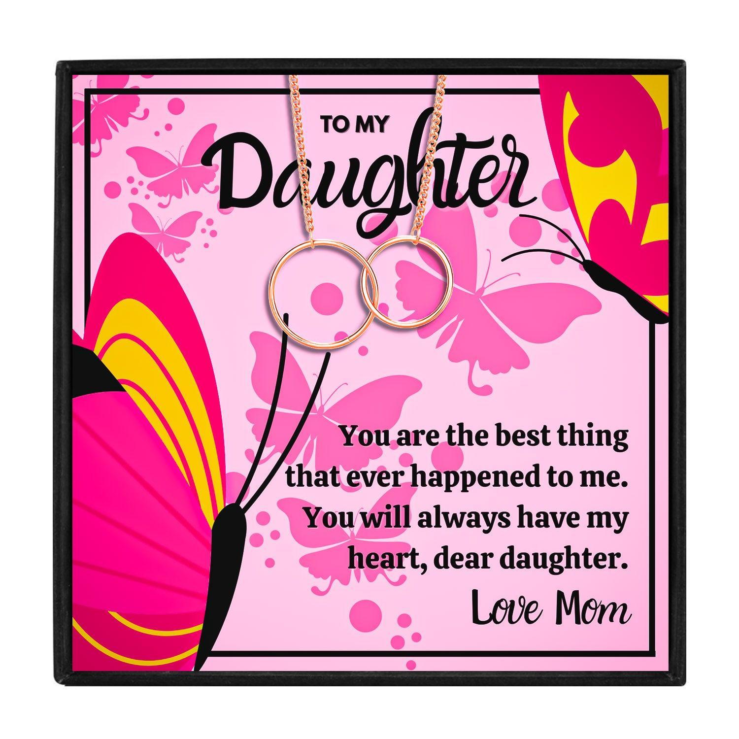 To my daughter necklace from mom on hunnylife – Hunny Life