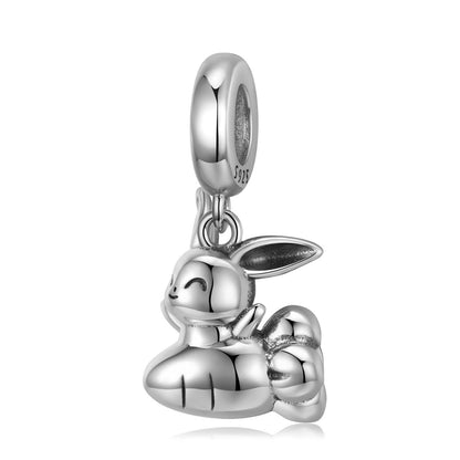 Carrot Aircraft & Rabbit Charm Bracelet Beads in 2023 | Carrot Aircraft & Rabbit Charm Bracelet Beads - undefined | Carrot Aircraft & Rabbit Charm Bracelet Beads, Charm Bracelet Beads, Charm Bracelet Beads for Bracelets, S925 Silver Charm Bracelet Beads | From Hunny Life | hunnylife.com