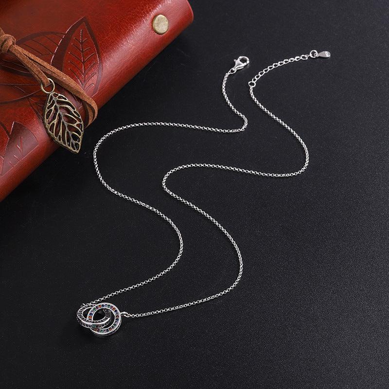 Clavicle Chain Luxury S925 Sterling Silver Double Necklace for Christmas 2023 | Clavicle Chain Luxury S925 Sterling Silver Double Necklace - undefined | Clavicle Chain Luxury, S925 Sterling Silver Double Necklace, S925 Sterling Silver Necklace | From Hunny Life | hunnylife.com