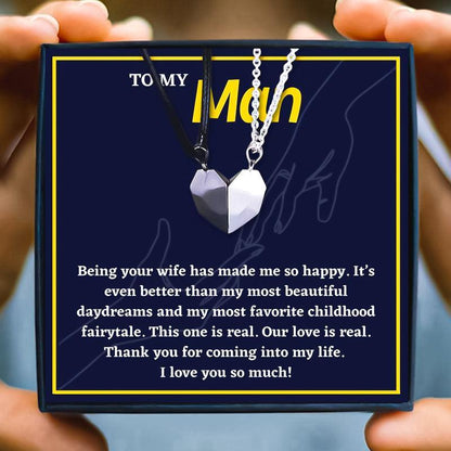 Creative Birthday Gift for Your Beloved Husband for Christmas 2023 | Creative Birthday Gift for Your Beloved Husband - undefined | birthday gift for hubby, birthday ideas for husband, husband gift ideas, Matching Relationship Necklaces for Husband, My Husband Necklace | From Hunny Life | hunnylife.com