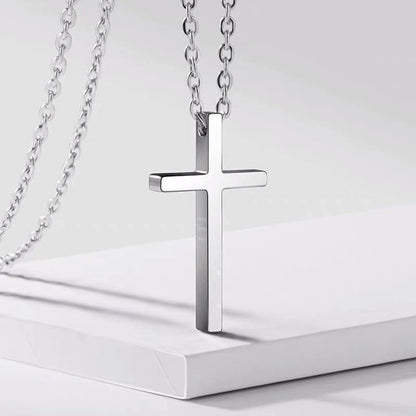 Cross Necklace Gift For Dad in 2023 | Cross Necklace Gift For Dad - undefined | dad birthday gift, dad cross necklace, dad necklaces, dad pendant, father's day necklace | From Hunny Life | hunnylife.com