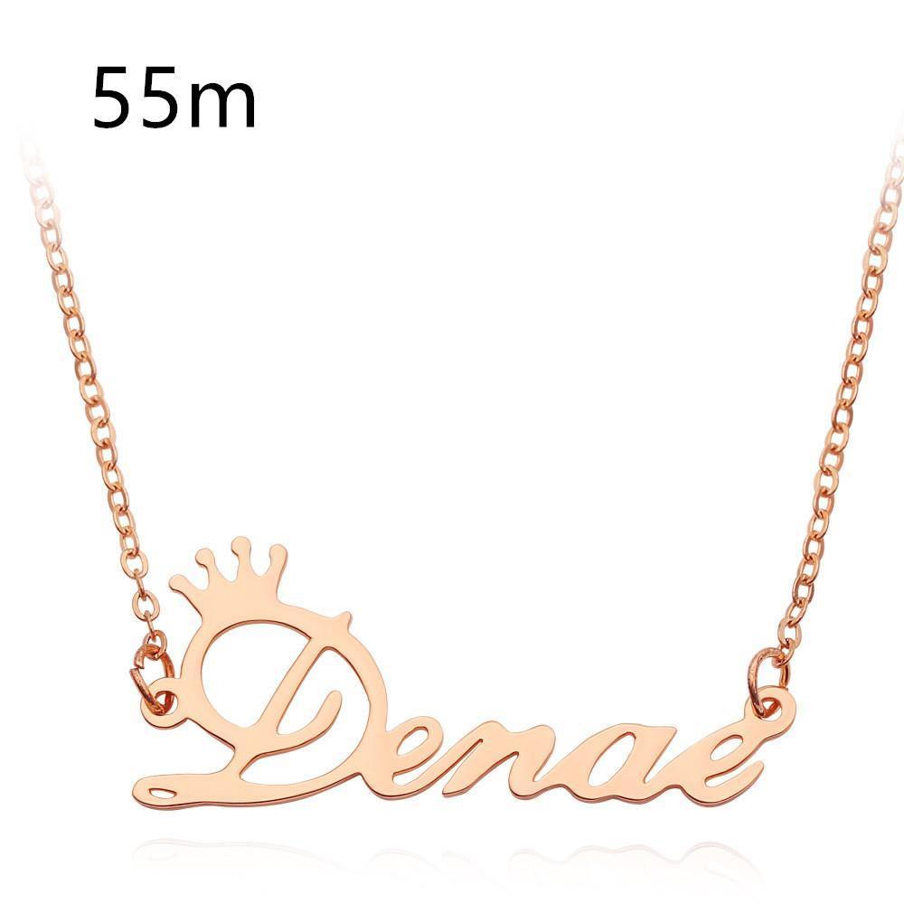 Custom Name Necklace for Christmas 2023 | Custom Name Necklace - undefined | Custom Name Necklace Personalized Necklace, Custom Name Necklaces, name necklaces, necklaces, Personalized Necklace | From Hunny Life | hunnylife.com