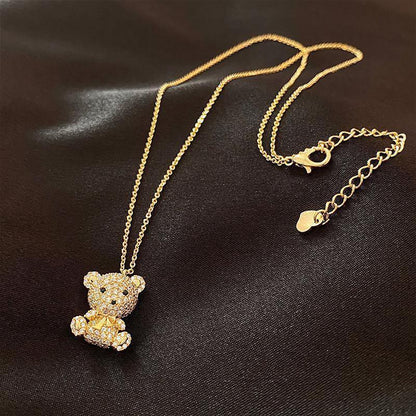 Cute Bear Necklace Female Clavicle Chain for Christmas 2023 | Cute Bear Necklace Female Clavicle Chain - undefined | Cute Bear Necklace, Cute Bear Necklace Female Clavicle Chain, other necklace | From Hunny Life | hunnylife.com