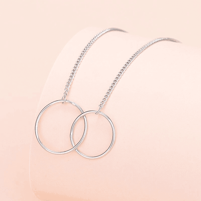 Daughter Part of My Heart Double Circle Necklace From Mom in 2023 | Daughter Part of My Heart Double Circle Necklace From Mom - undefined | daughter gift ideas, Daughter Necklace, Meaningful Daughter Necklaces, Mother Daughter Necklace, To my daughter necklace from mom | From Hunny Life | hunnylife.com