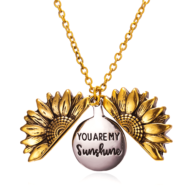 Daughter Sunflower Necklace Gift From Mom for Christmas 2023 | Daughter Sunflower Necklace Gift From Mom - undefined | daughter gift, daughter necklaces, Mother Daughter, Mother Daughter Gift Necklace, Mother Daughter Necklace, sunflower, Sunflower Necklace, Sunflower Necklaces, To my daughter necklace, To my daughter necklace from mom | From Hunny Life | hunnylife.com