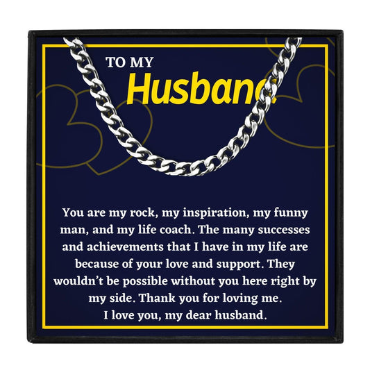 Favorite Anniversary Gifts for My Husband in 2023 | Favorite Anniversary Gifts for My Husband - undefined | husband gift ideas, My Husband Necklace, my man gift | From Hunny Life | hunnylife.com