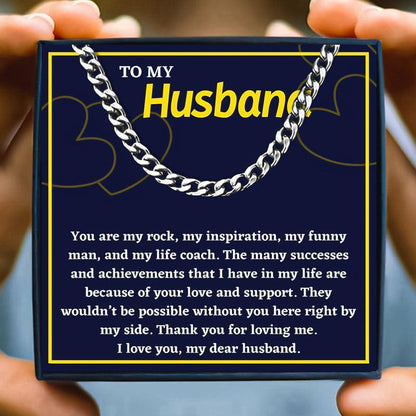Favorite Anniversary Gifts for My Husband in 2023 | Favorite Anniversary Gifts for My Husband - undefined | husband gift ideas, My Husband Necklace, my man gift | From Hunny Life | hunnylife.com