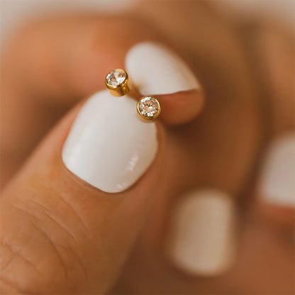February Birthstone Cute Earrings in 2023 | February Birthstone Cute Earrings - undefined | birthstone earring, birthstone jewelry, Creative Cute Earrings | From Hunny Life | hunnylife.com