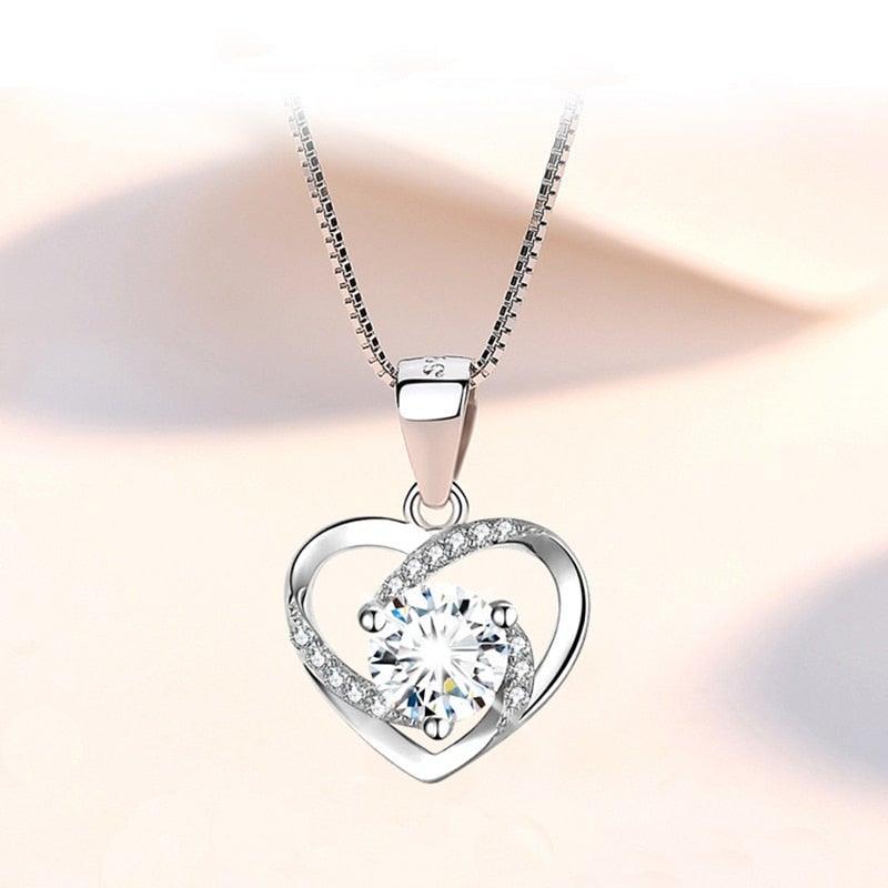 Gift For Girlfriend Necklace Heart Pendant Necklace for Christmas 2023 | Gift For Girlfriend Necklace Heart Pendant Necklace - undefined | gift, Gift for Girlfriend, necklace, Necklaces | From Hunny Life | hunnylife.com