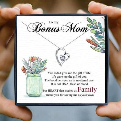 Gifts for Bonus Mom Necklace in 2023 | Gifts for Bonus Mom Necklace - undefined | Bonus Mom Necklace, Bonus Mom Necklace Family Gifts, Bonus Mom Necklace Gift, Gifts for Bonus Mom, Gifts for Bonus Mom Necklace | From Hunny Life | hunnylife.com