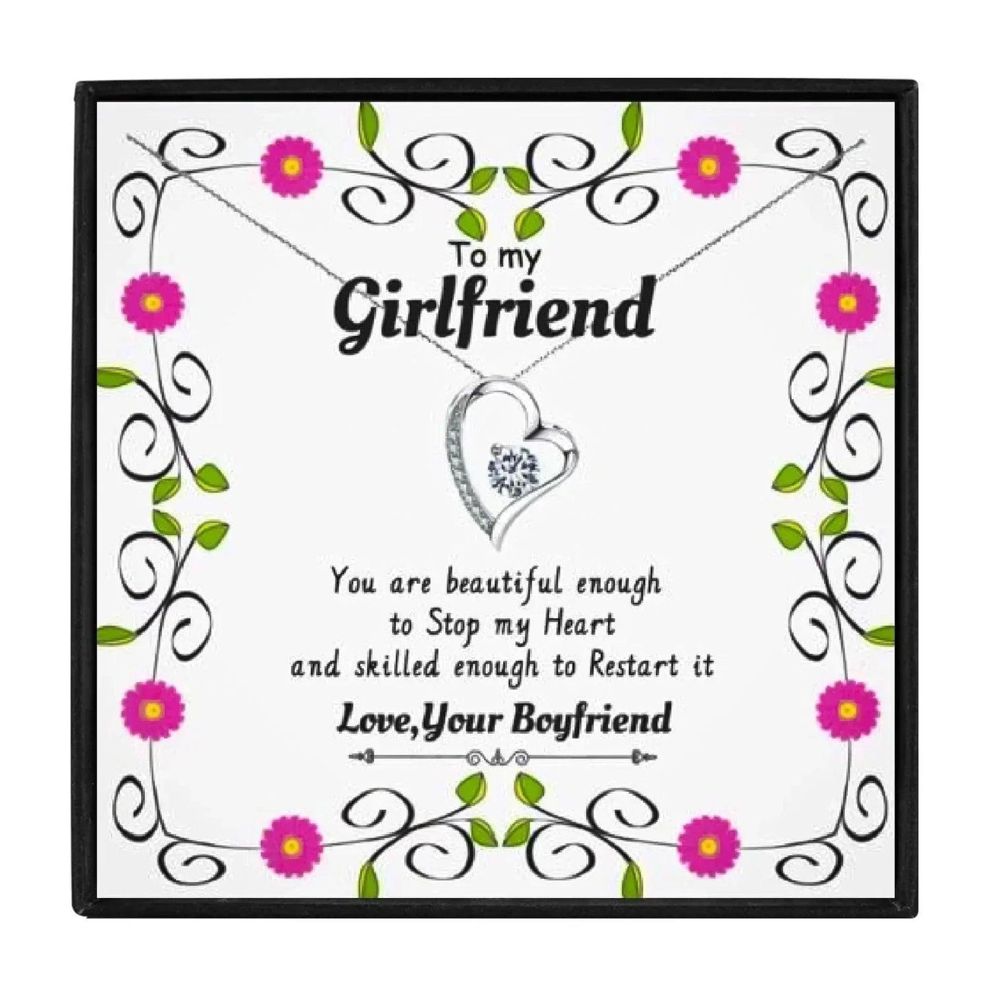 Girlfriend Necklaces Heart Pendant Necklace for Christmas 2023 | Girlfriend Necklaces Heart Pendant Necklace - undefined | gift, Gift for Girlfriend, gift ideas, necklace, Necklaces | From Hunny Life | hunnylife.com