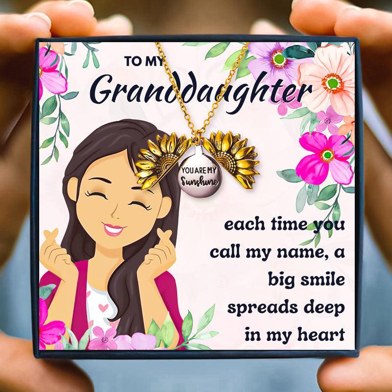 Granddaughter Necklace Forever Loved from Grandma in 2023 | Granddaughter Necklace Forever Loved from Grandma - undefined | granddaughter gift, granddaughter gifts from nana, granddaughter necklace from grandma, grandma granddaughter necklace, personalized granddaughter jewelry, to my granddaughter necklace | From Hunny Life | hunnylife.com
