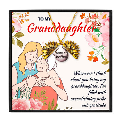 Grandma And Granddaughter Matching Necklaces for Christmas 2023 | Grandma And Granddaughter Matching Necklaces - undefined | granddaughter gift, granddaughter gifts from nana, granddaughter necklace from grandma, grandma granddaughter necklace, personalized granddaughter jewelry, to my granddaughter necklace | From Hunny Life | hunnylife.com