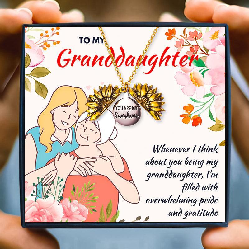 Grandma And Granddaughter Matching Necklaces for Christmas 2023 | Grandma And Granddaughter Matching Necklaces - undefined | granddaughter gift, granddaughter gifts from nana, granddaughter necklace from grandma, grandma granddaughter necklace, personalized granddaughter jewelry, to my granddaughter necklace | From Hunny Life | hunnylife.com