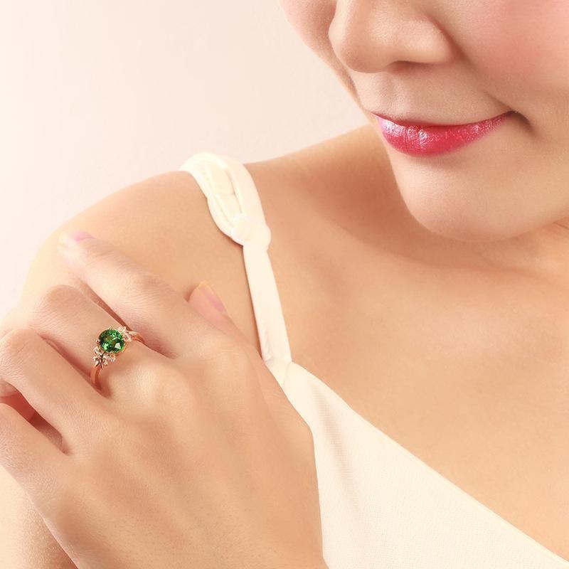 Green Stone Opening Adjustable Ring for Christmas 2023 | Green Stone Opening Adjustable Ring - undefined | butterfly rings, Green Stone Opening Adjustable Ring, rings | From Hunny Life | hunnylife.com