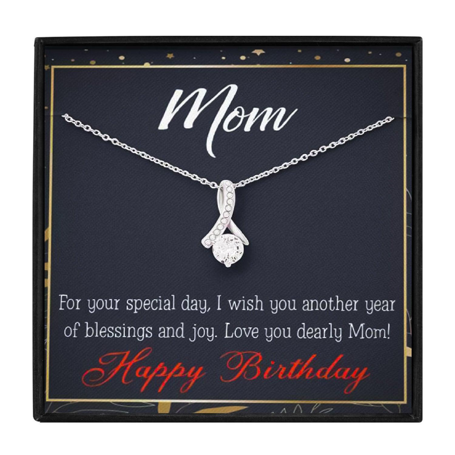 Happy Birthday Mom Necklace Gift Set in 2023 | Happy Birthday Mom Necklace Gift Set - undefined | Happy Birthday Mom Necklace Gift ideas, mom birthday gift, mom gift ideas, Mom Necklace Gift, necklace gift ideas | From Hunny Life | hunnylife.com