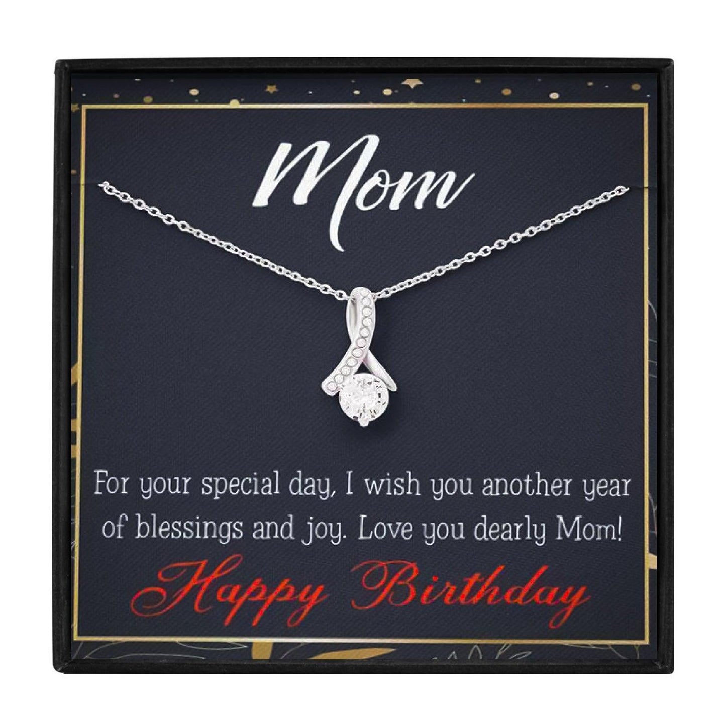 Happy Birthday Mom Sunflower Necklace Gift Set For Mom's Birthday For  Christmas 2023 – Hunny Life