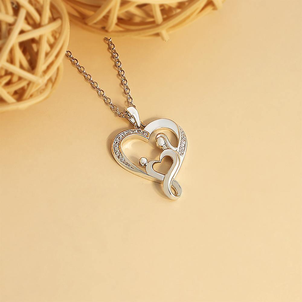 Heart Shaped Stainless Steel necklaces for mom Under $50 – Hunny Life
