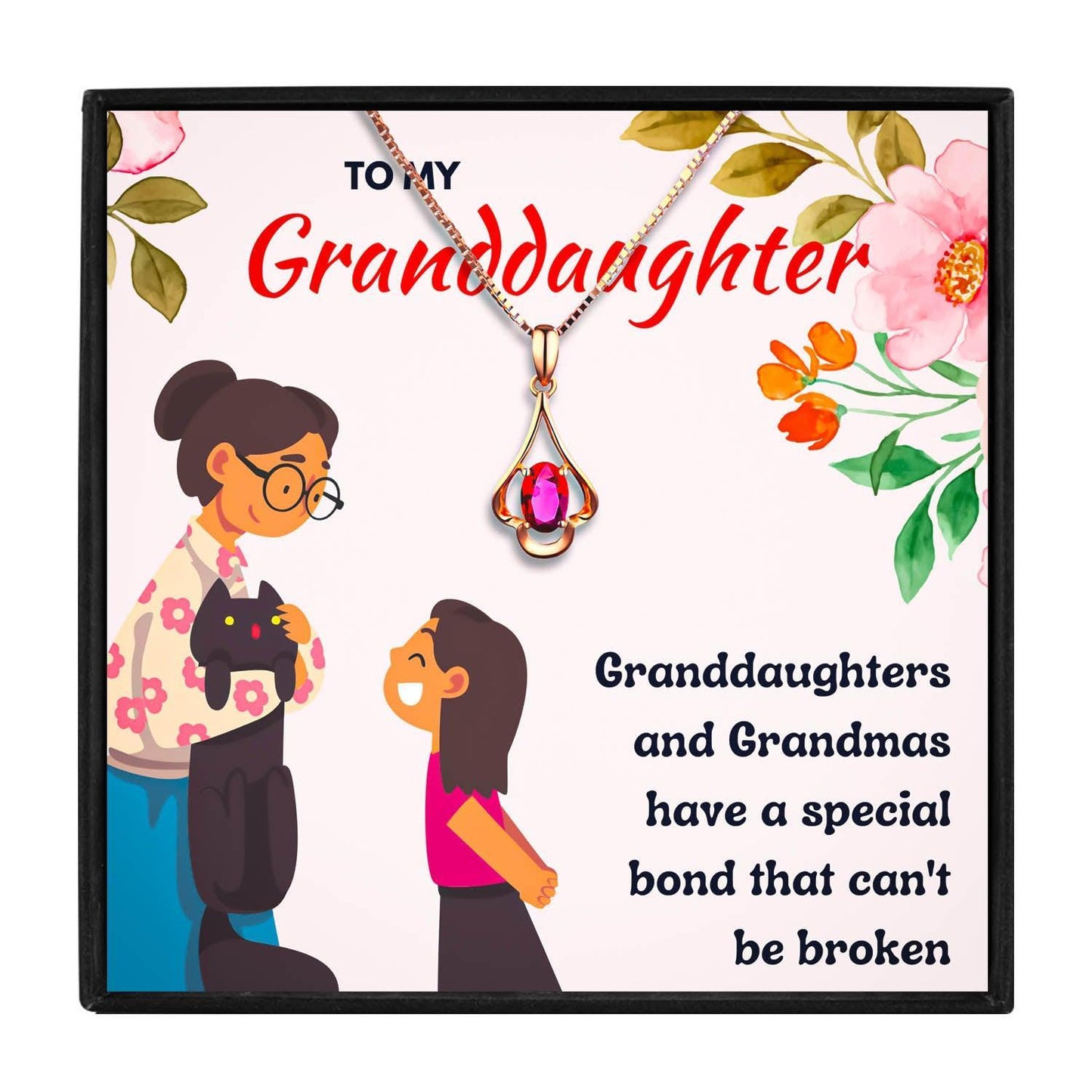 Heartfelt Gifts For Granddaughter From Nana for Christmas 2023 | Heartfelt Gifts For Granddaughter From Nana - undefined | granddaughter gift, granddaughter gifts from nana, Granddaughter Necklace, great granddaughter gifts, jewelry for granddaughter from grandmother | From Hunny Life | hunnylife.com