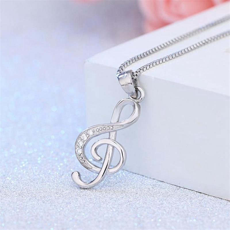 Heartfelt Gifts For Niece to Make Her Smile in 2023 | Heartfelt Gifts For Niece to Make Her Smile - undefined | aunt and niece gifts, aunt niece necklace, gift for niece, gift ideas, Music Note Pendant, necklace, niece gift, niece gifts from auntie, niece necklace, niecs gift | From Hunny Life | hunnylife.com